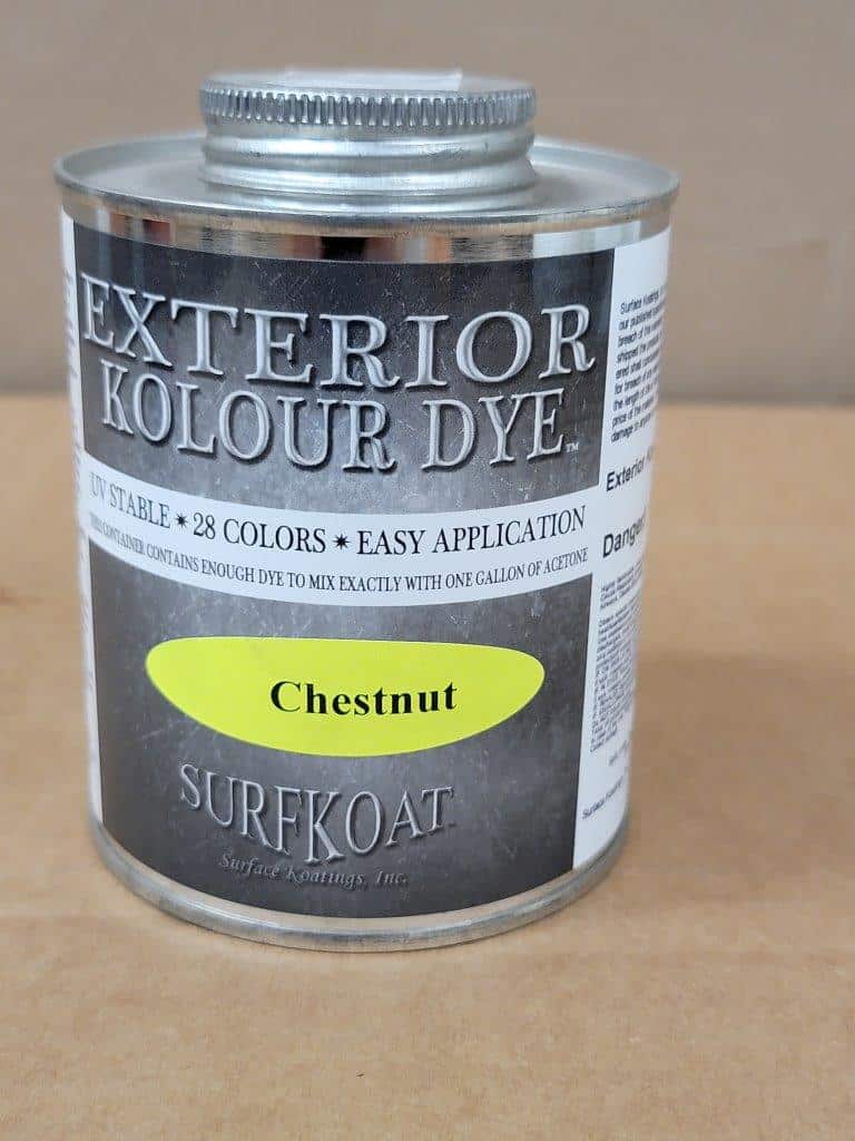 SurfKoat Exterior Kolour Dye Chestnut